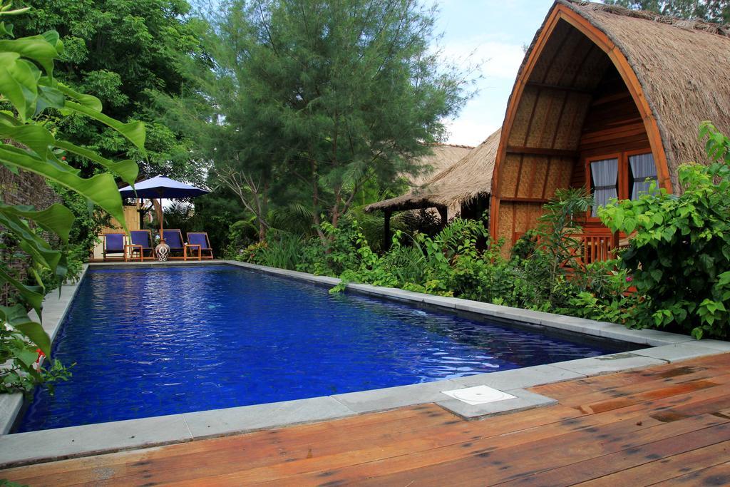Damai Bungalows Gili Air Exterior foto